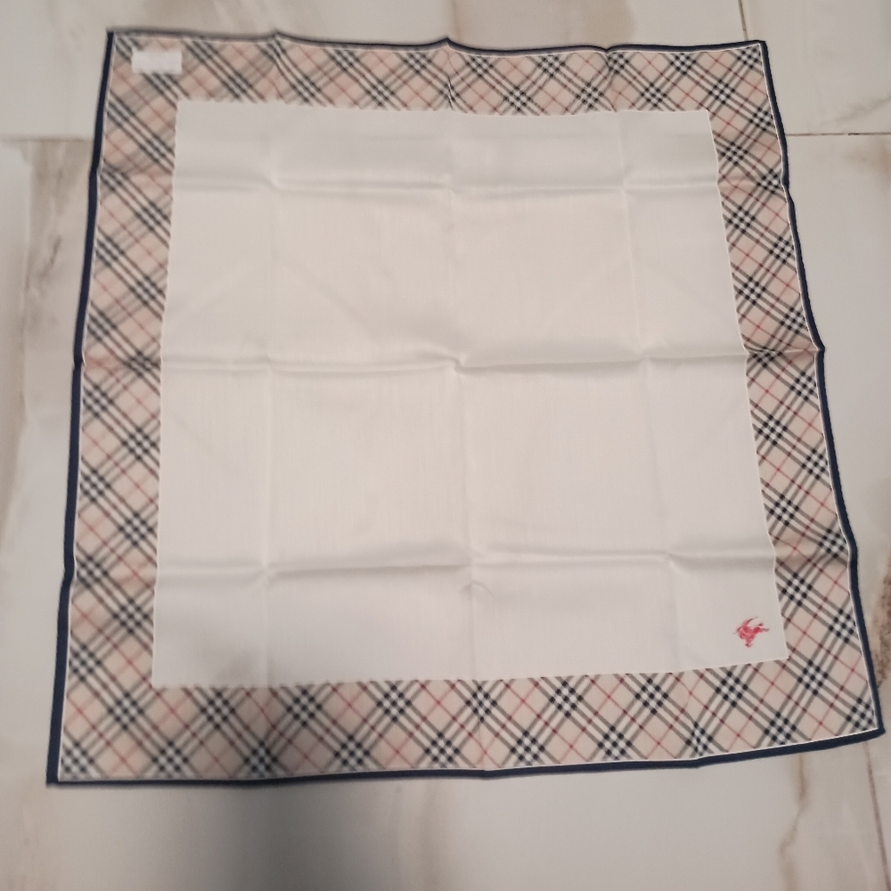 Burberry Cotton Handkerchief Check Light